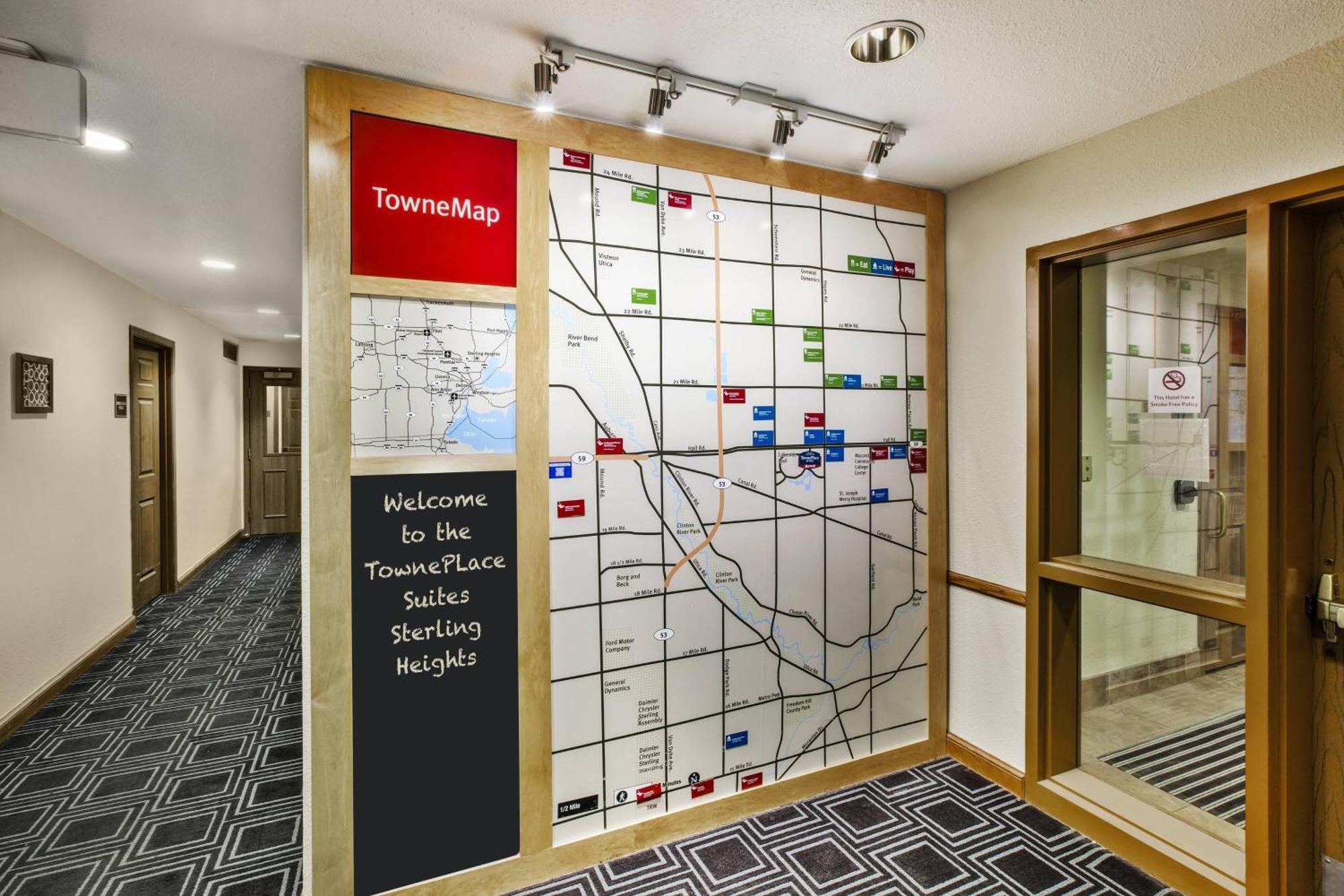 Towneplace Suites Detroit Sterling Heights Kültér fotó